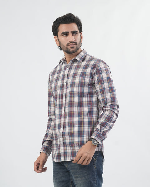 Men's Casual Check Shirt