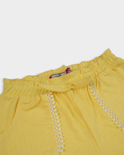 Regular Fit Textured Shorts