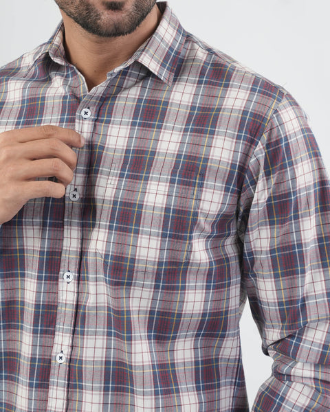Men's Casual Check Shirt