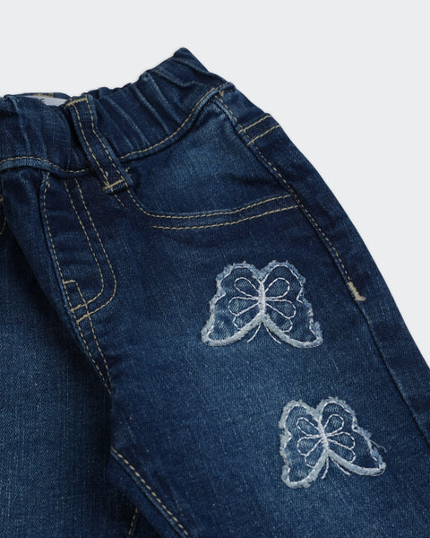 Newborn Girls Denim Pant