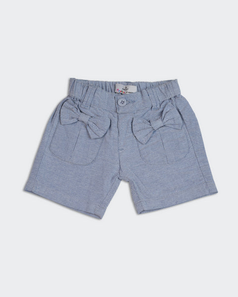 Newborn Girls Cotton Shorts