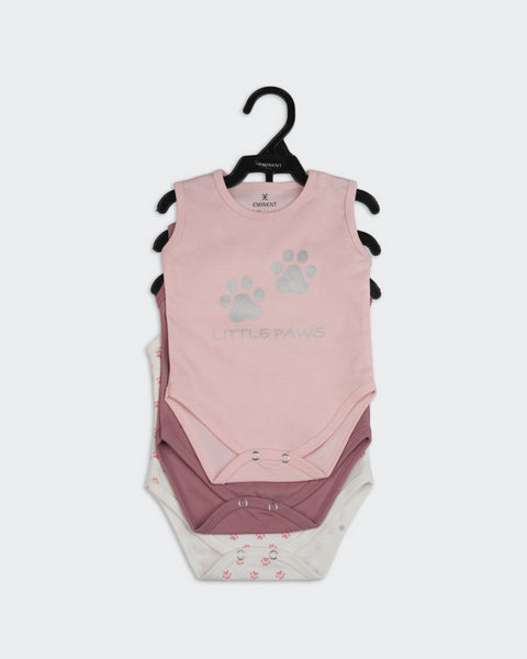 Newborn Girls Romper Set