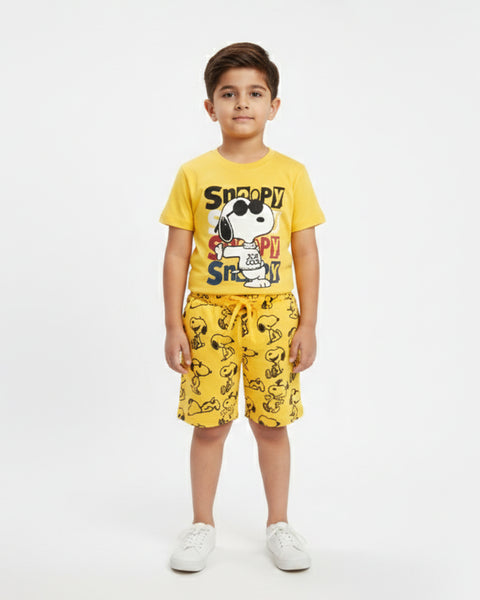 Boys Half Sleeves Co-Ord Set