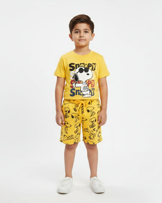 Boys Half Sleeves Co-Ord Set