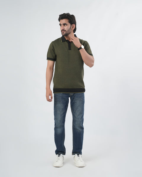Men's Half Sleeves Polo T-Shirt