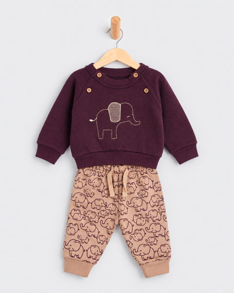 Newborn Boys Knitted Co-Ord Set