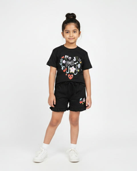 Jersey Graphic Co-ord Set