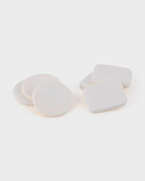 Makeup Puff 6 Pcs - White