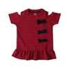 Eminent Girls Half Sleeves  Frock - Red