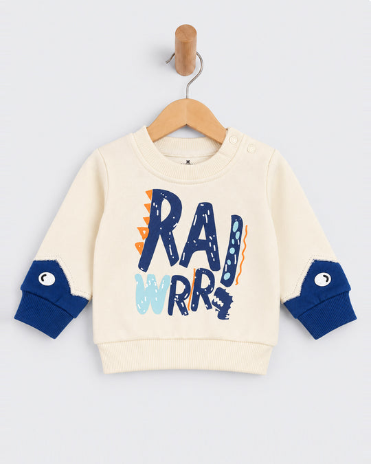 Newborn Boys Knitted Sweatshirt