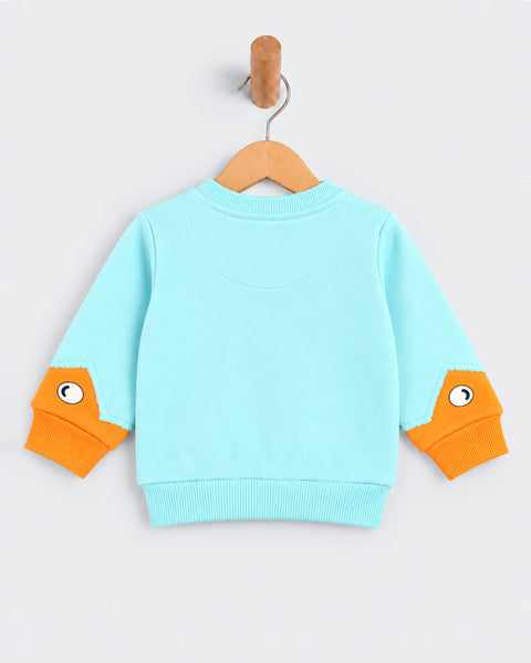 Newborn Boys Knitted Sweatshirt