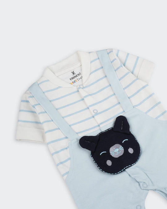 Newborn Boys' Interlock Romper