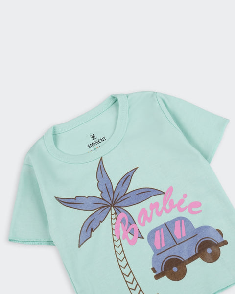 Newborn Girls' Interlock Co-ord Set