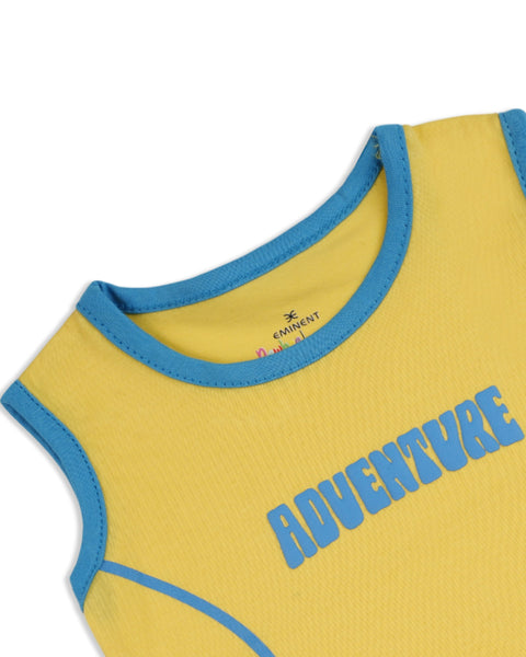 Newborn Boys Single Jersey Sando