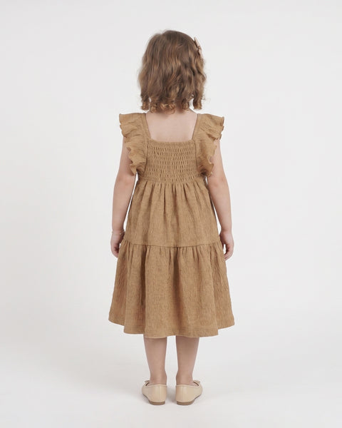 Solid Textured Frock