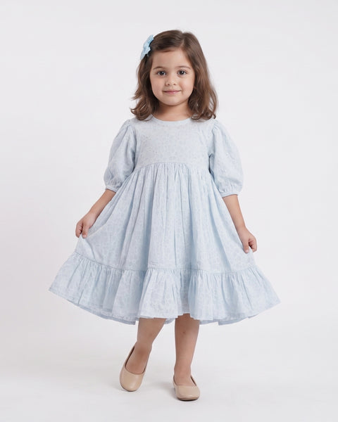 Girls' Printed Cotton Frock
