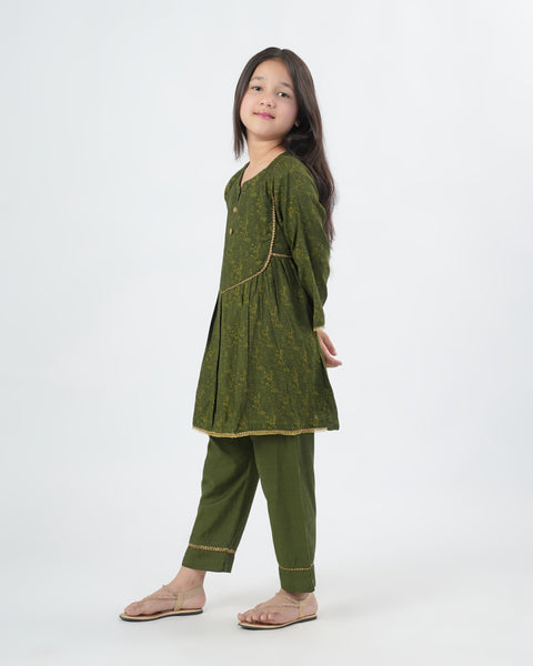 2 Piece Girls' Suit
