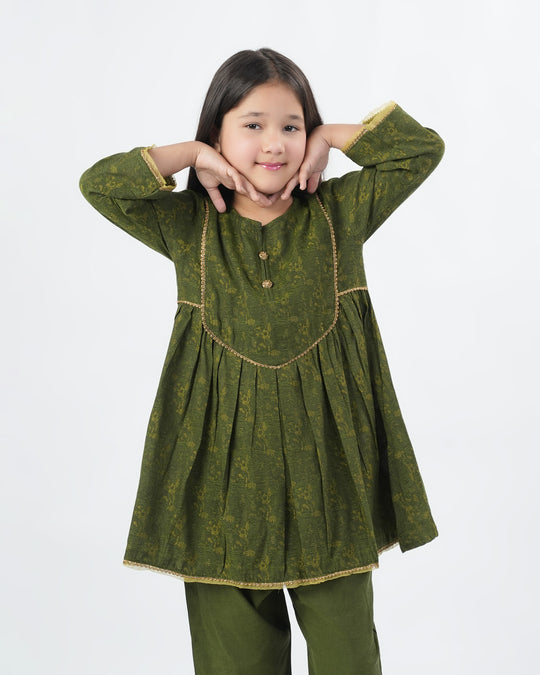 2 Piece Girls' Suit