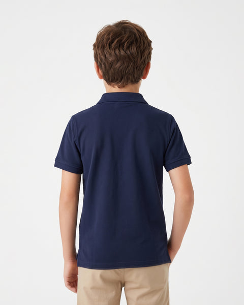 Boys' Half Sleeves Polo T-Shirt