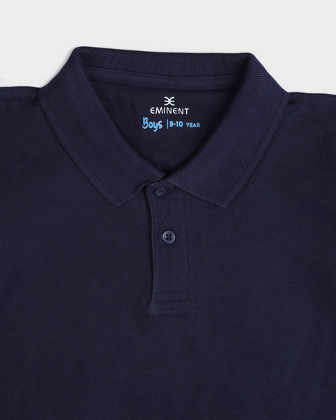 Boys' Half Sleeves Polo T-Shirt