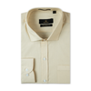 Eminent Men's Plain Formal Shirt - Cream