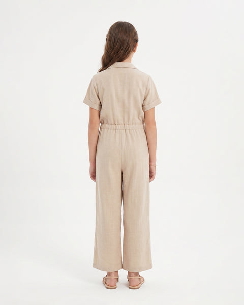 Girls' Woven Jumpsuit