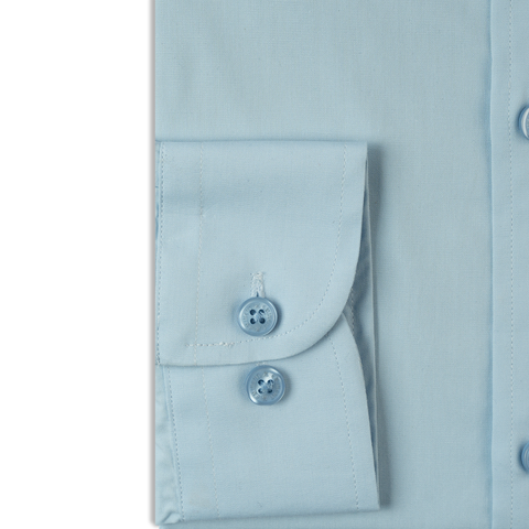 Eminent Men's Plain Formal Shirt - Light  Blue