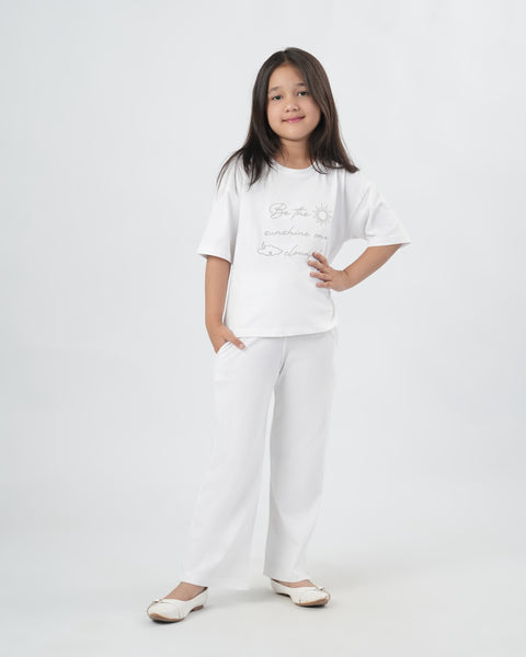 Embroidered Interlock Co-Ord Set