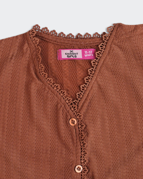 Solid Textured T-Shirt
