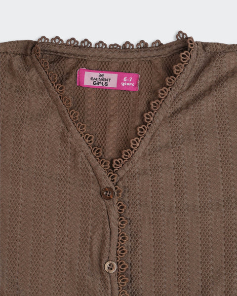 Solid Textured T-Shirt