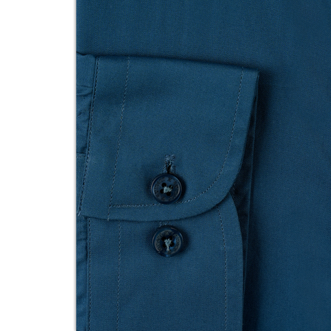 Eminent Men's Plain Formal Shirt - Teal