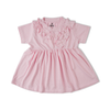 Eminent Girls Half Sleeves Frock - Pink