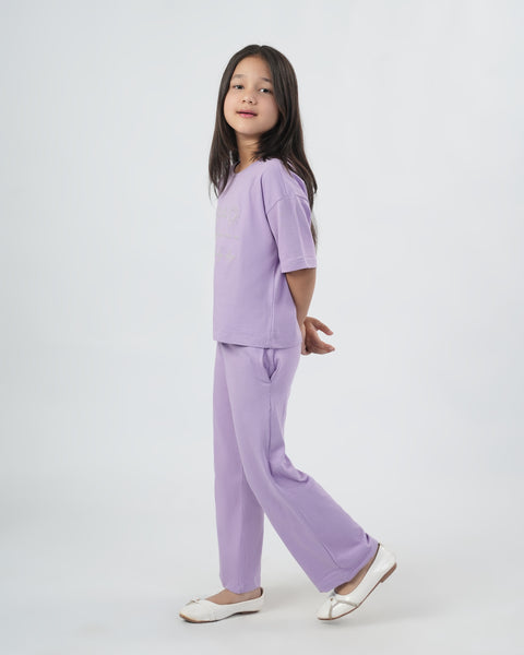 Embroidered Interlock Co-Ord Set