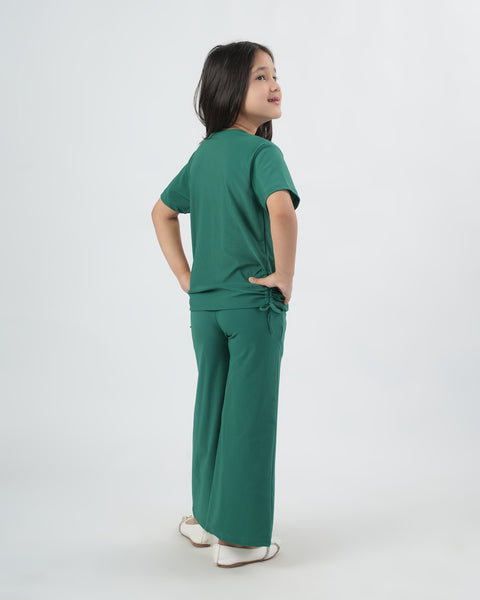 Embroidered Interlock Co-Ord Set