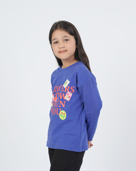 Eminent Girl Full Sleeves T-Shirt