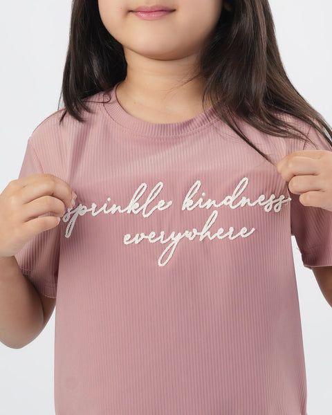 Embroidered Interlock Co-Ord Set