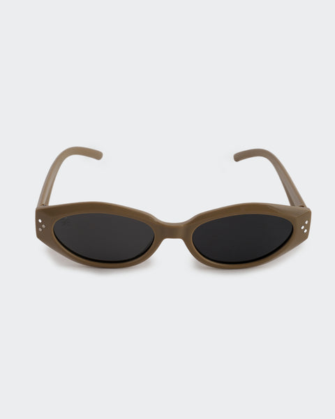 Trendy Slim Oval Sunglasses