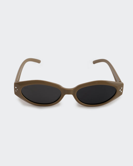 Trendy Slim Oval Sunglasses