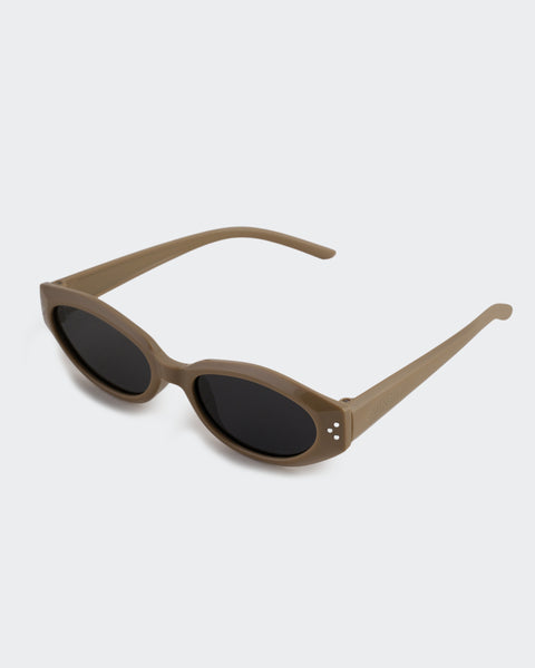 Trendy Slim Oval Sunglasses
