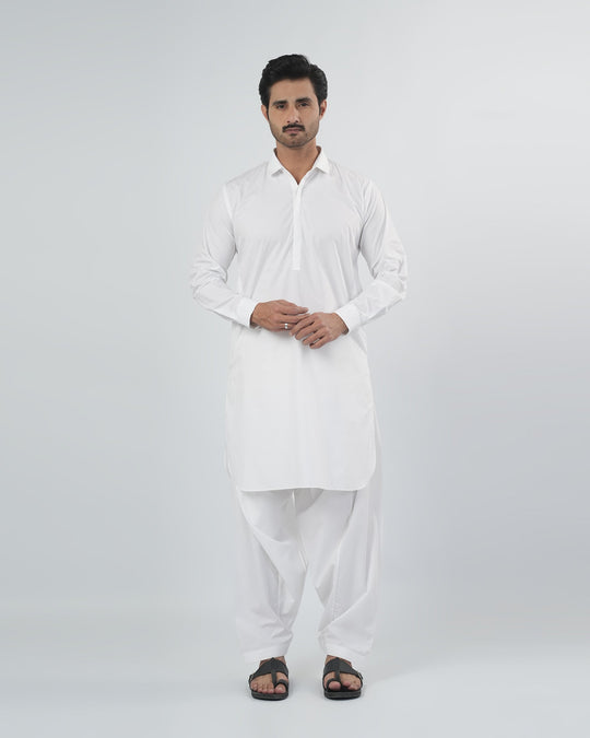 Men's Plain Kameez Shalwar Suit
