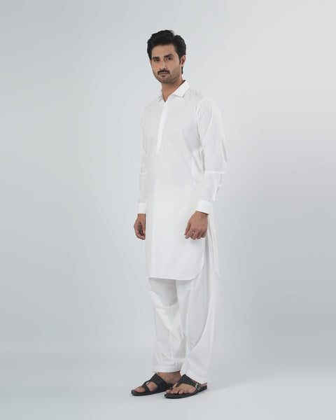 Men's Plain Kameez Shalwar Suit