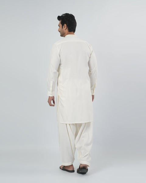 Men's Embroidered Kurta Shalwar Suit