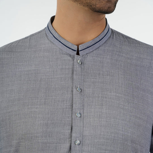 Eminent Men's Kurta Shalwar Suit - Grey, Men's Shalwar Kameez, Eminent, Chase Value