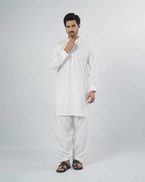 Men's Embroidered Kurta Shalwar Suit