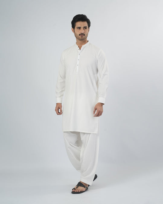 Men's Embroidered Kurta Shalwar Suit