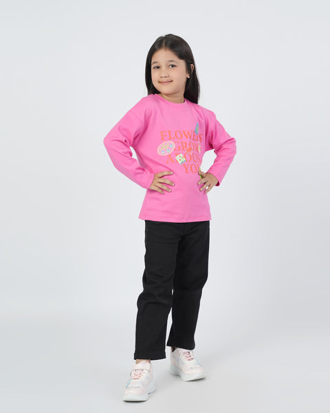 Eminent Girl Full Sleeves T-Shirt