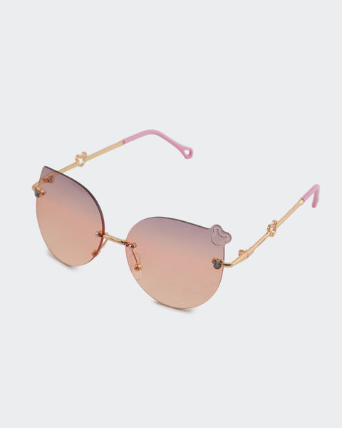 Rimless Butterfly Sunglasses