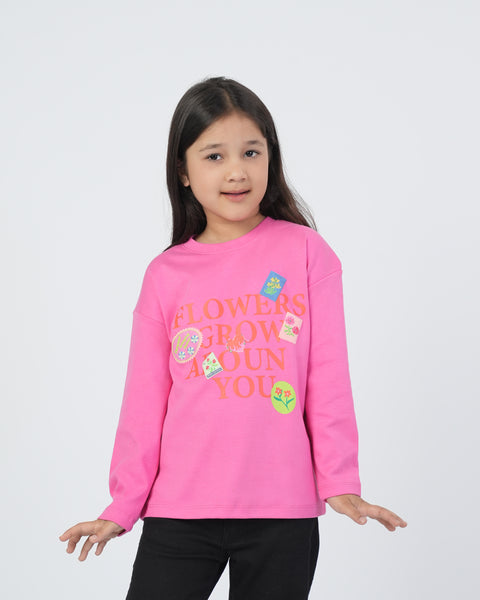 Eminent Girl Full Sleeves T-Shirt