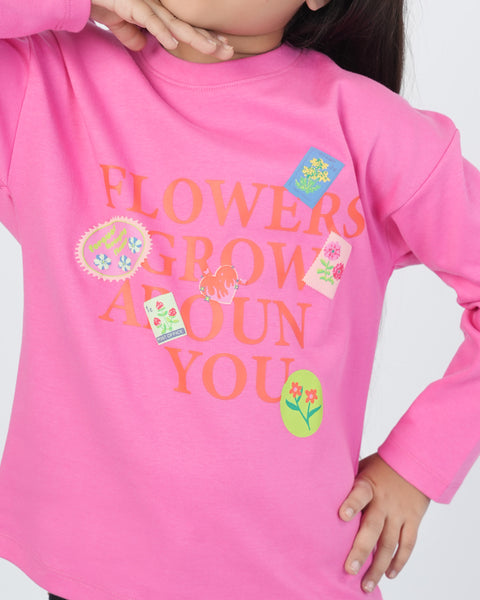 Eminent Girl Full Sleeves T-Shirt