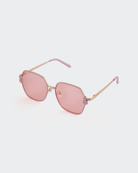 Oversized Hexagonal Sunglasses
